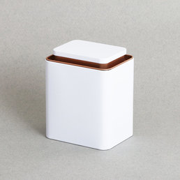 Чайница "Белая", 10х9х7 см