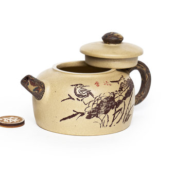 Чайник Исин "Юй Цяо Ху","Весна", 200мл