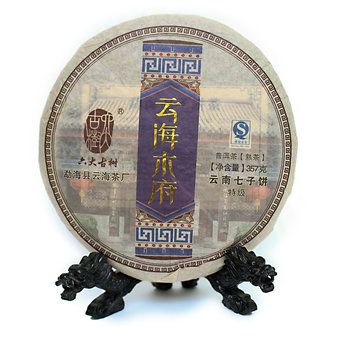 Пуэр Блин Шу "Юнь Хай Му Фу", ЮньХайМуФу, 2009 г. 357 гр