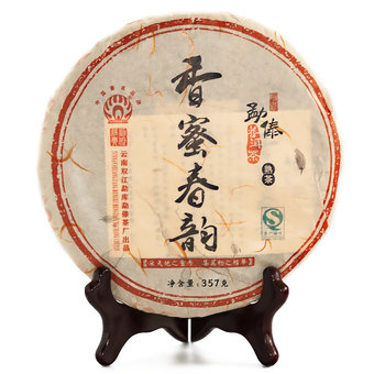 Пуэр Блин Шу "Сян Ми Чунь Юнь", "Мэн Дай", 2011 г, 357гр